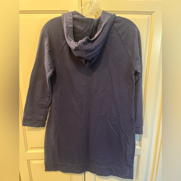 Lilly Pulitzer Navy Hooded Skipper Popover Dress Size S - Picture 3 of 8